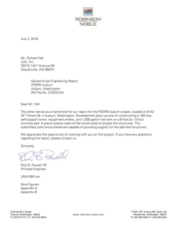 Más sobre Informe de Ingeniería Geotécnica